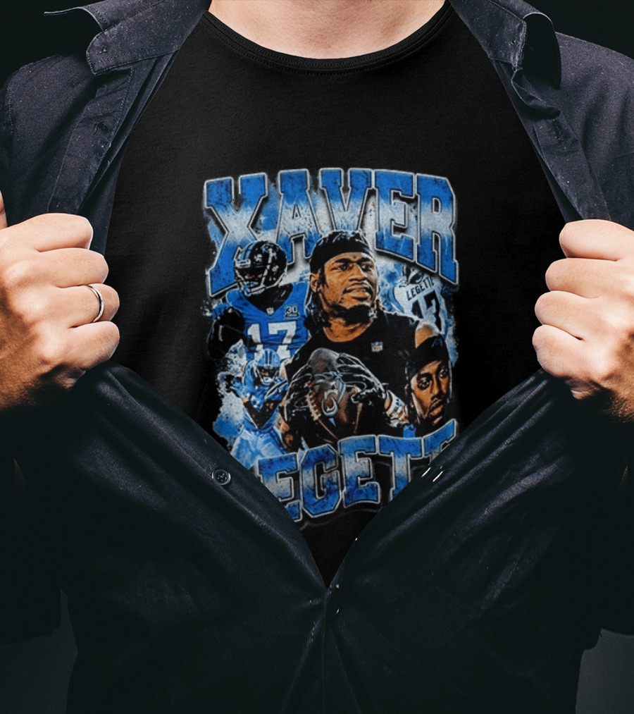 Xavier Legette Carolina Football Sports Tribute With Mac T-Shirt
