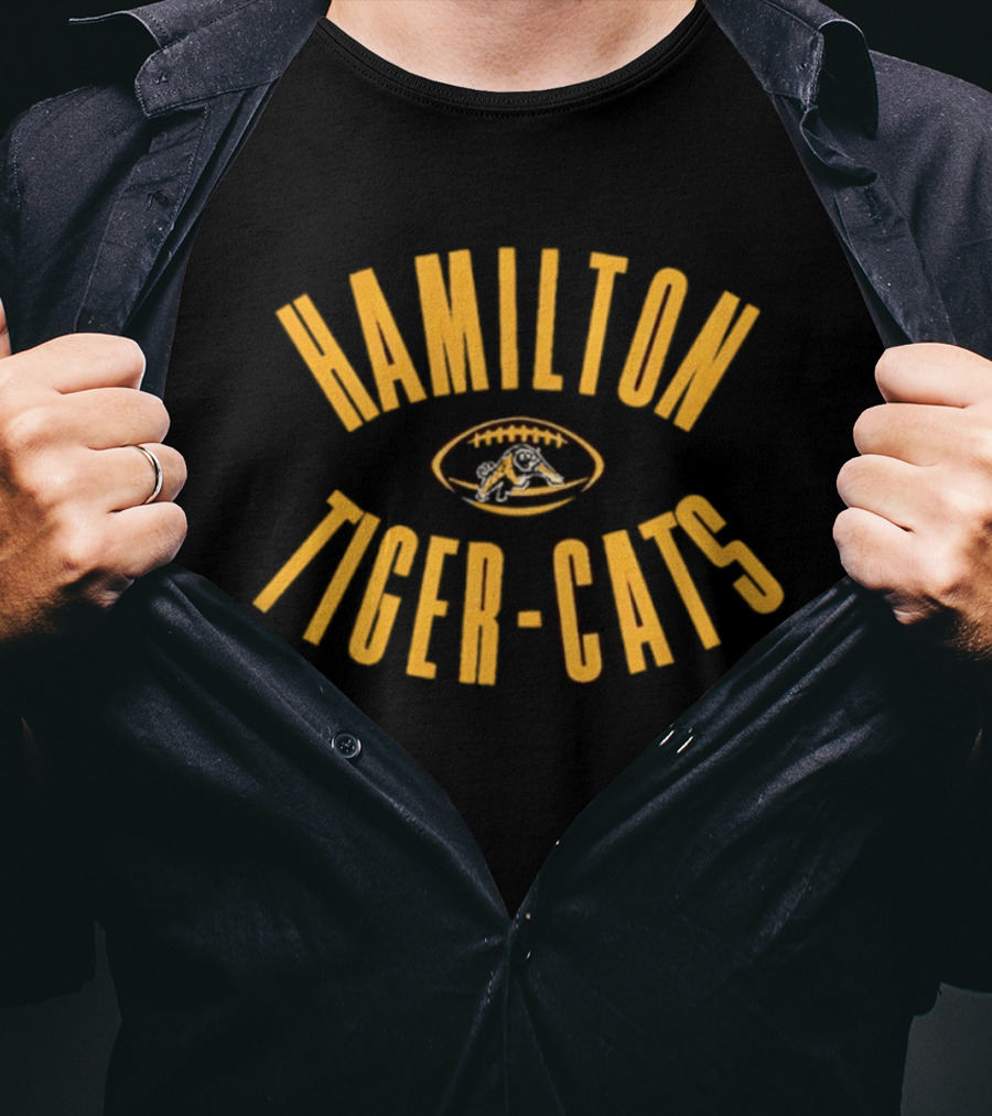 Hamilton Tiger Cats Football Gridiron T-Shirt