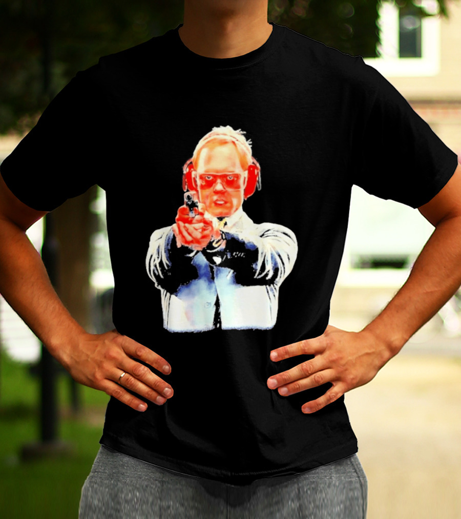 Dr. Niles Crane With Hand Cannon Analyzed Kiss T-Shirt