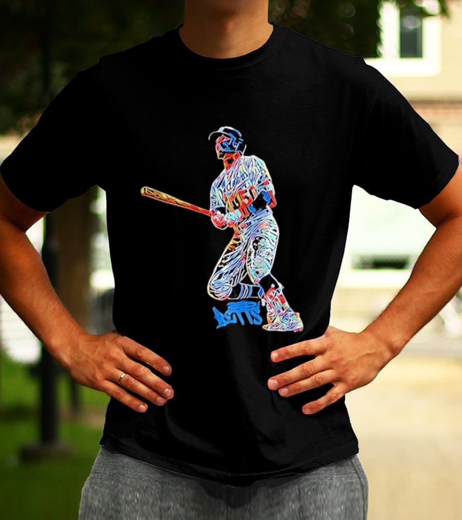 Mookie Betts Los Angeles Dodgers MLB Baseball Artful T-Shirt