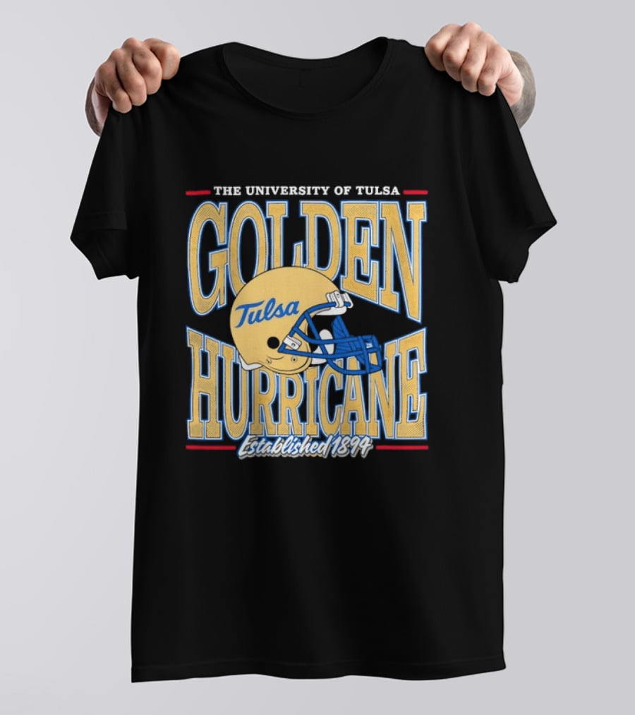 The University Of Tulsa Golden Hurricane Established 1894 T-Shirt