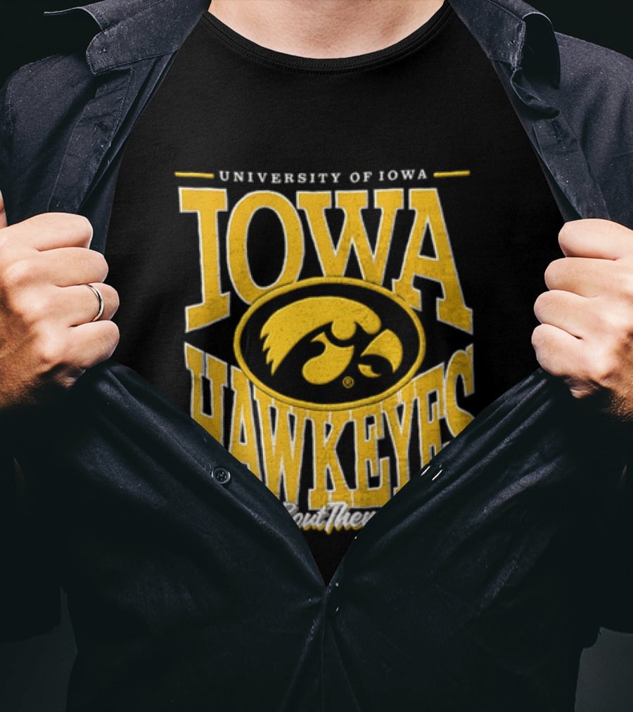 University Of Iowa Hawkeyes How Bout Them Hawks NCAA T-Shirt