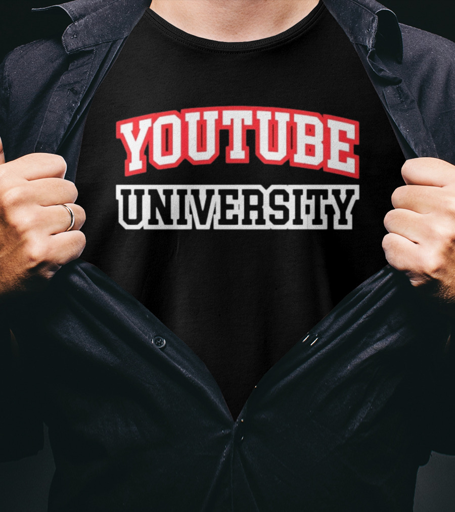 YouTube University Content Creator Learning Experience T-Shirt