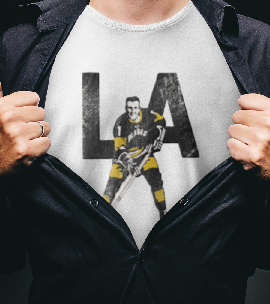 1961 LA Blades Hockey Retro Vintage Team Player T-Shirt
