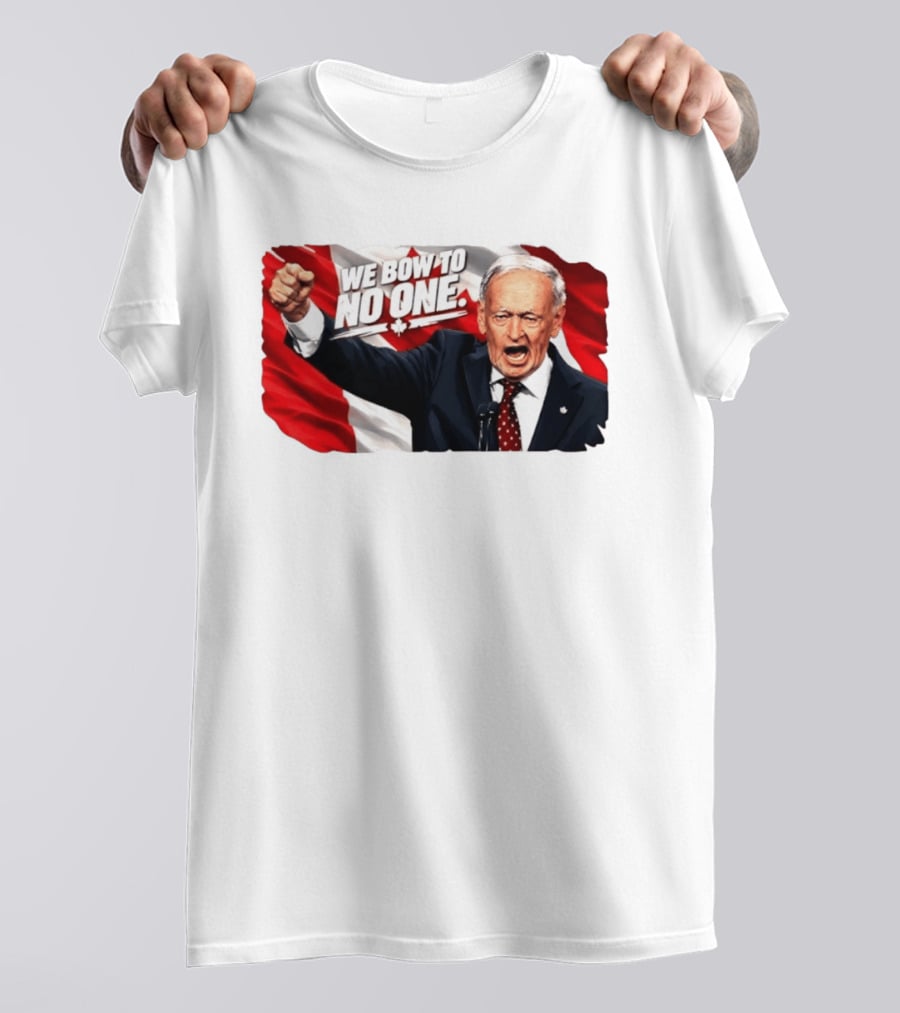 We Bow To No One Jean Chrétien Canada Essential T-Shirt