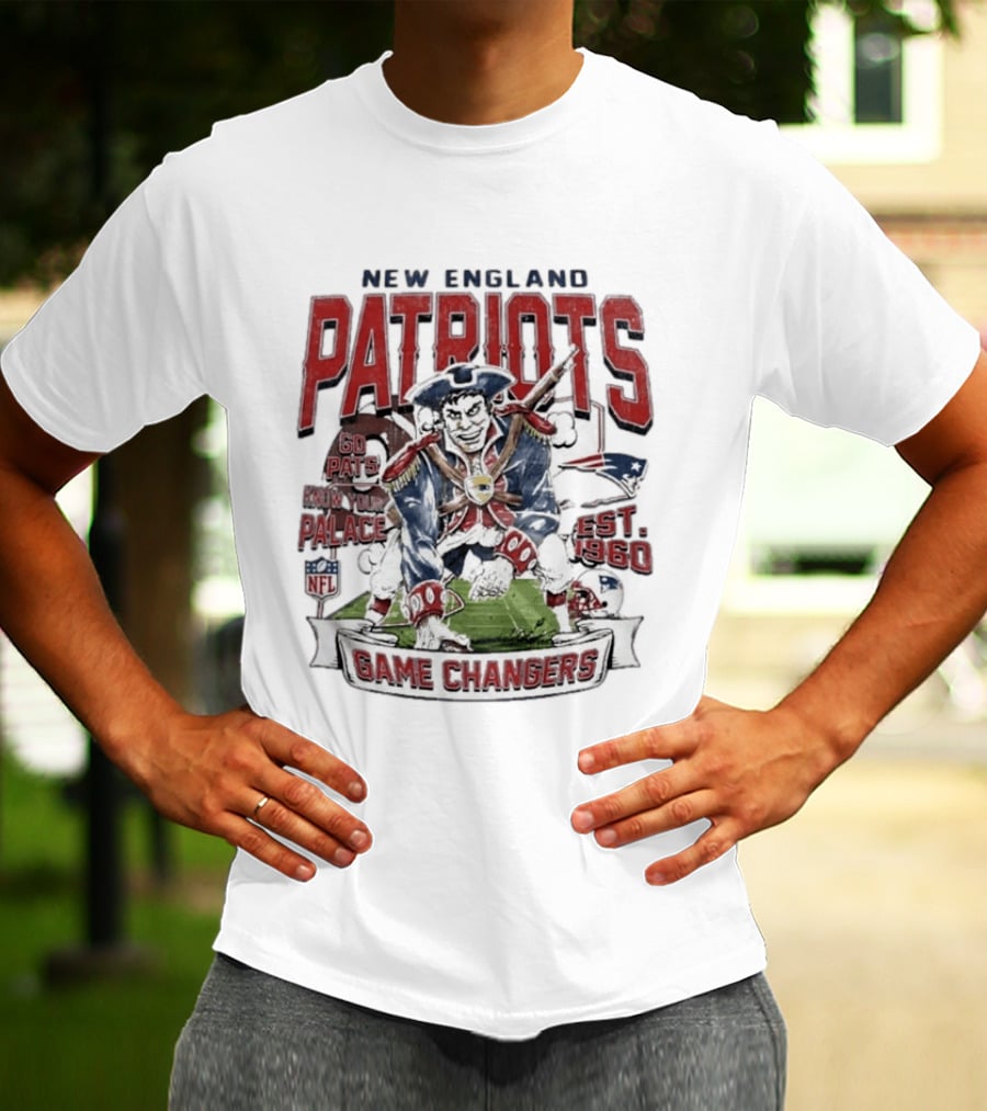 New England Patriots Game Changers Go Pats Know Your Palace Est 1960 NFL T-Shirt