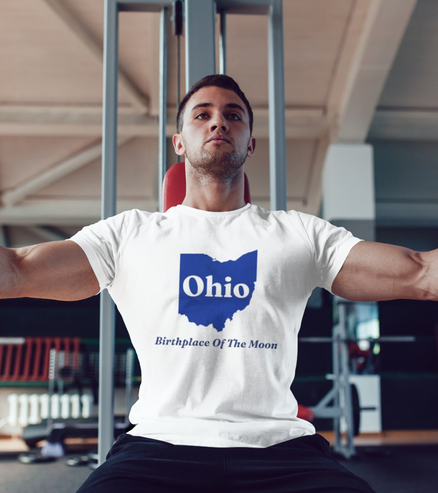 Ohio Birthplace Of The Moon Space Astronomy Exploration T-Shirt
