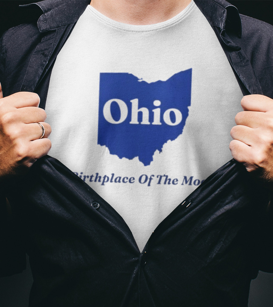 Ohio Birthplace Of The Moon Space Astronomy Exploration T-Shirt