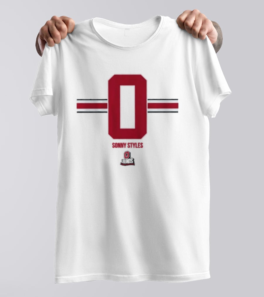 Sonny Styles 0 Stripe Ole Miss Rebels T-Shirt
