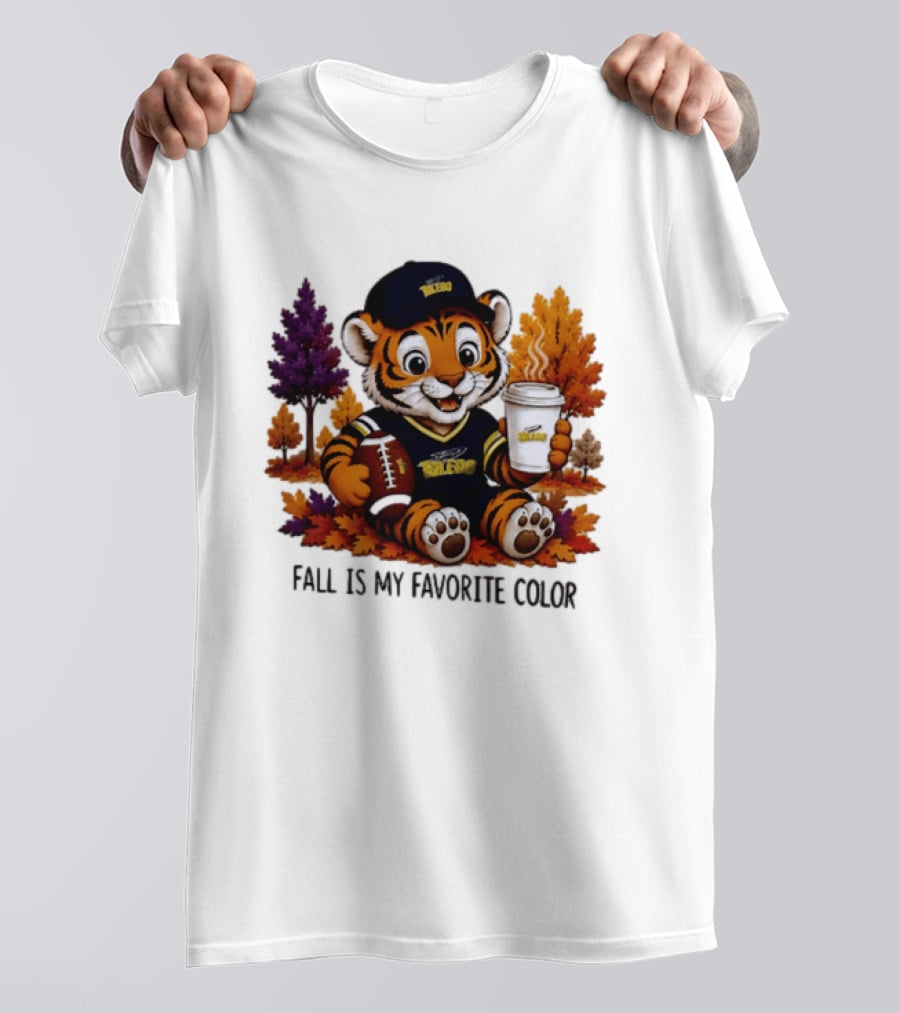 Toledo Rockets Tiger Fall Is My Favorite Color Football Coffee 2026 T-Shirt