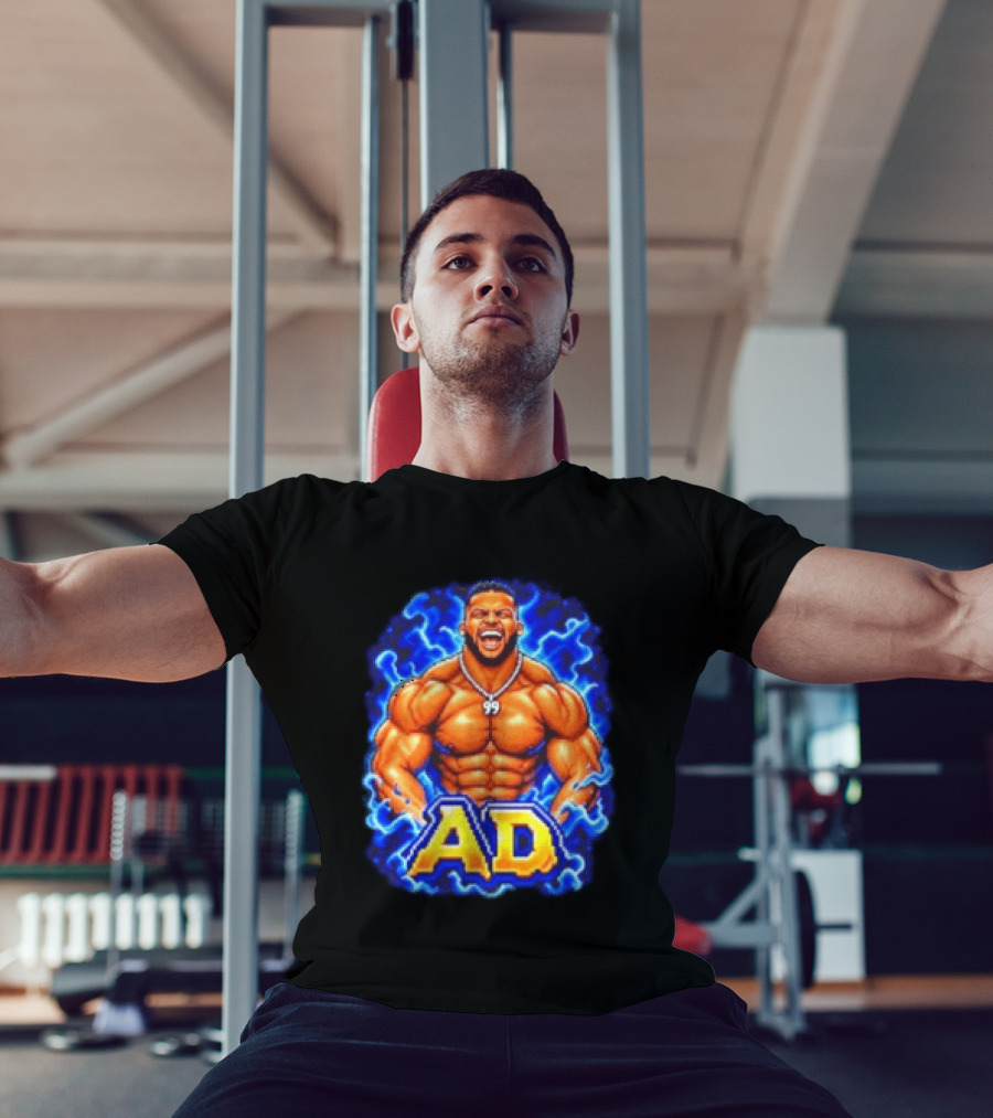 Aaron Donald AD Muscular Cartoon Style Los Angeles Rams 99 T-Shirt