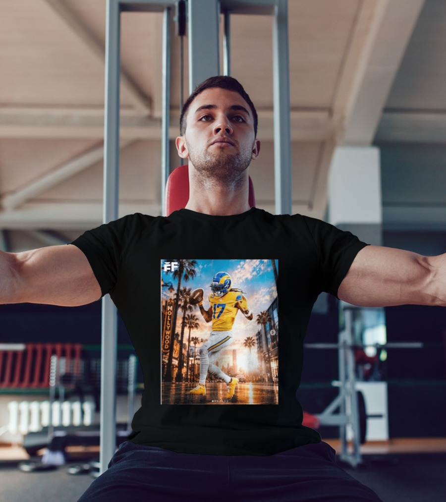 Los Angeles Rams Hollywood Davante Adams 17 Football Player T-Shirt