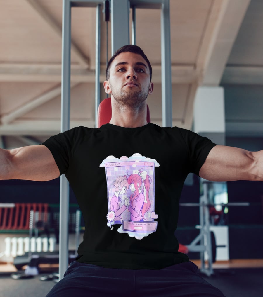 Doki Doki Literature Club Trustexe Monika Sayori This Is The Literature Club T-Shirt
