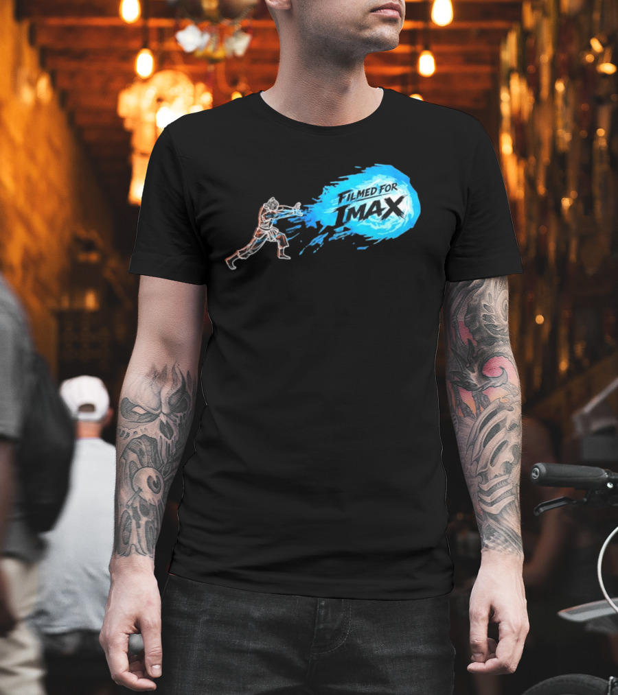 Goku Filmed For IMAX Energy Blast Dragon Ball Z T-Shirt