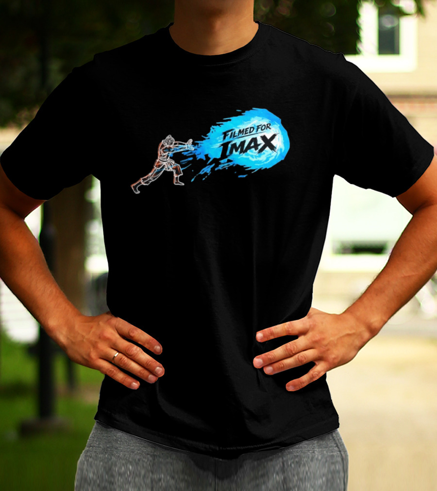 Goku Filmed For IMAX Energy Blast Dragon Ball Z T-Shirt