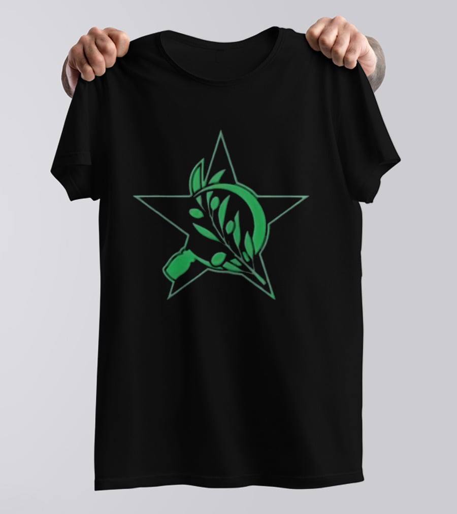 Star Olive Branch Sickle T-Shirt