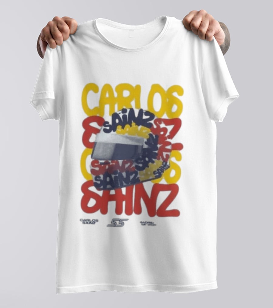 Carlos Sainz Madrid F1 Team Race Special 26 Atlassian Williams T-Shirt