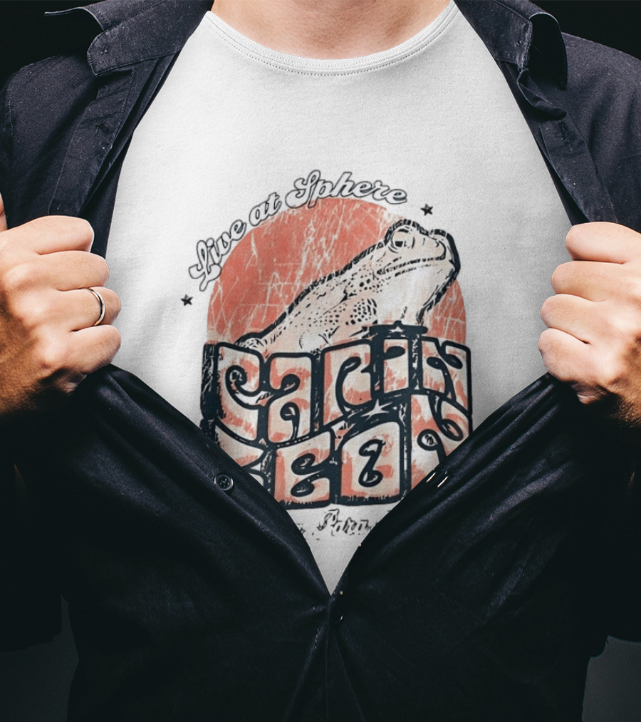 Carin Leon Live At Sphere Sonora Para El Mundo Frog Retro Stylized T-Shirt