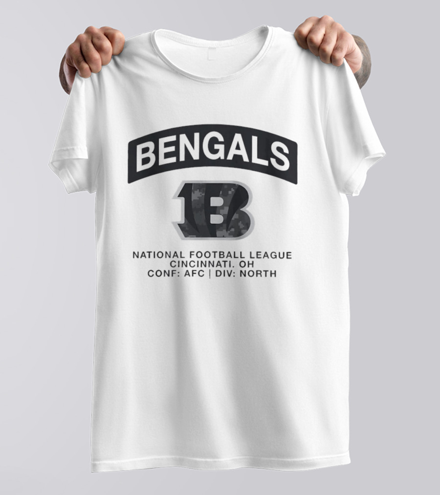 Bengals 1B National Football League Cincinnati OH AFC North T-Shirt