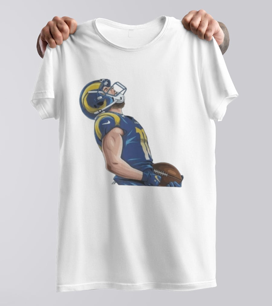 Cooper Kupp Los Angeles Rams No 10 Football Player Celebration T-Shirt