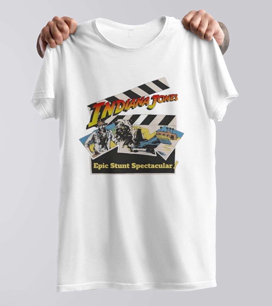 Indiana Jones Epic Stunt Spectacular Adventure With Action Scenes T-Shirt