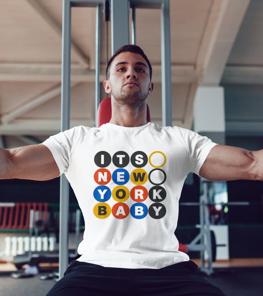 New York Baby Subway NYC Big Apple T-Shirt