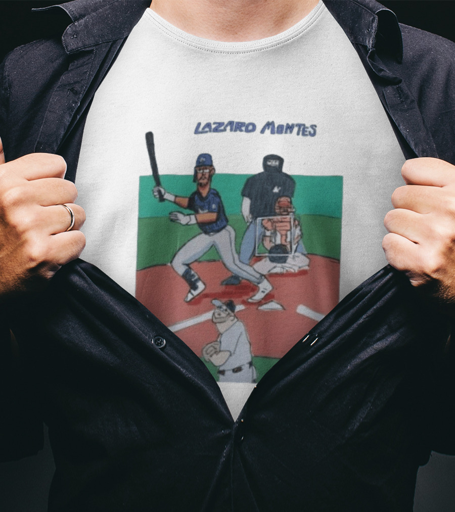 Lazaro Montes First MLB Homerun Fenway Park Baseball T-Shirt