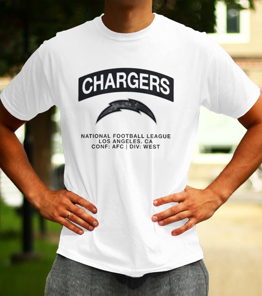 Los Angeles Chargers National Football League AFC West Los Angeles CA T-Shirt