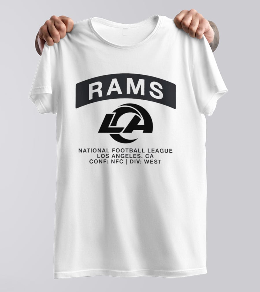 Los Angeles Rams NFC West National Football League LA Team T-Shirt