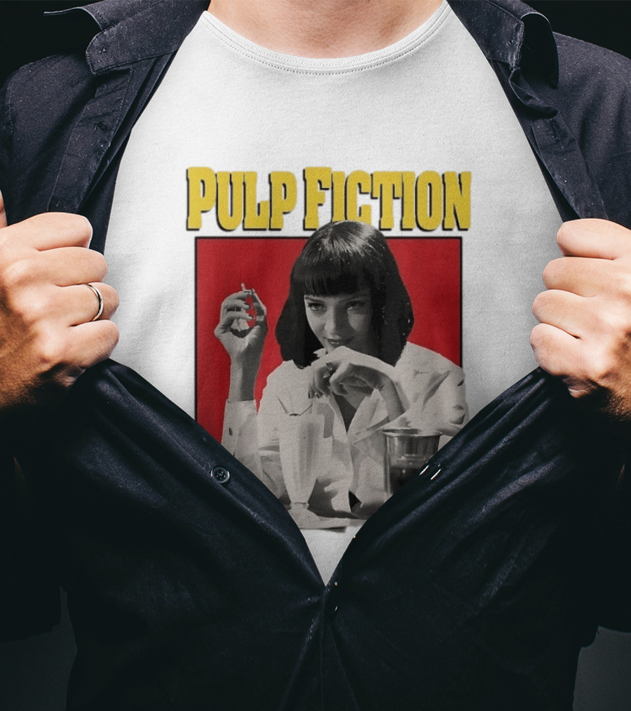 Pulp Fiction Mia Wallace Uma Thurman Quentin Tarantino T-Shirt