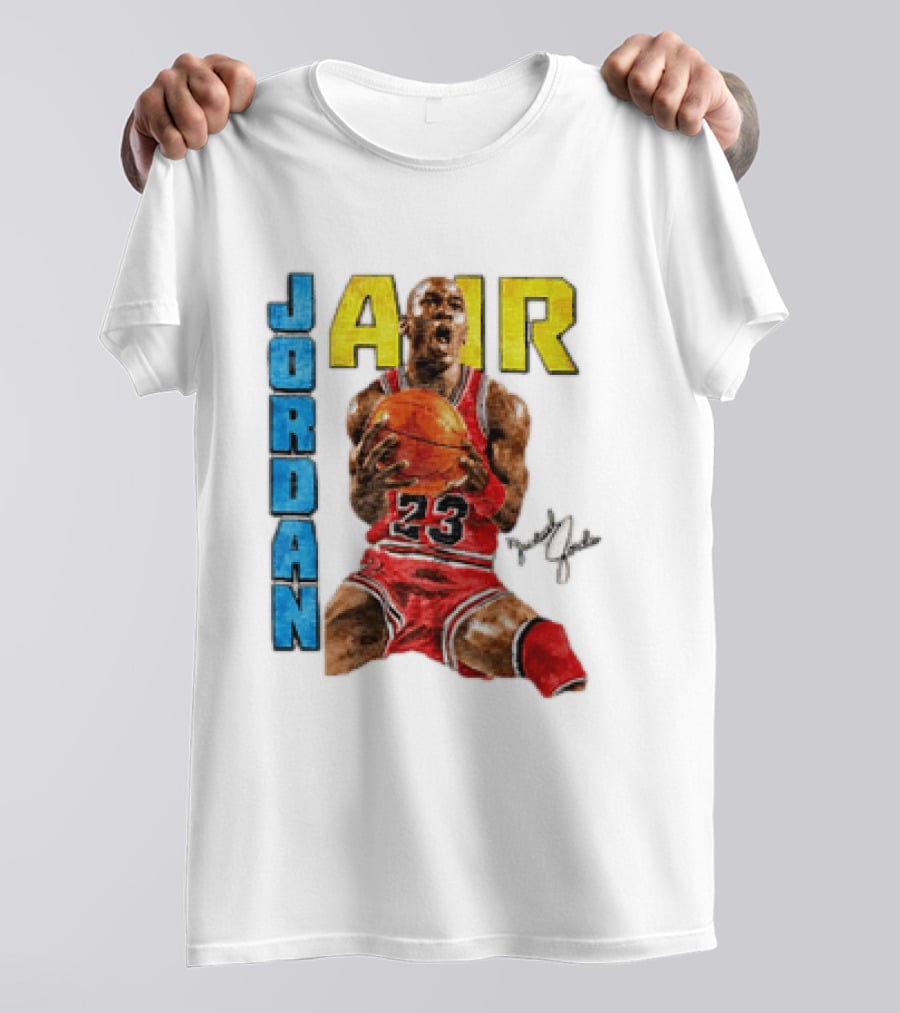 Jordan Air 23 Basketball Player Holding Ball T-Shirt