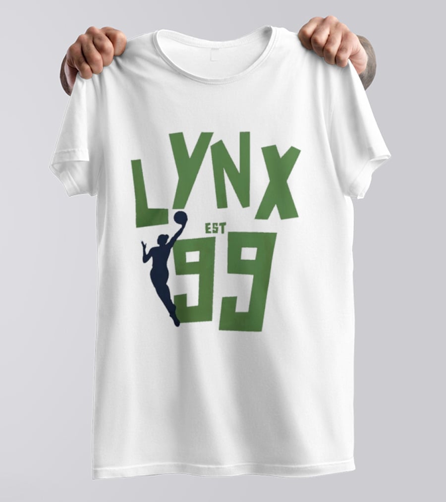 Playa Society Minnesota Lynx Est 99 Basketball Jumper T-Shirt