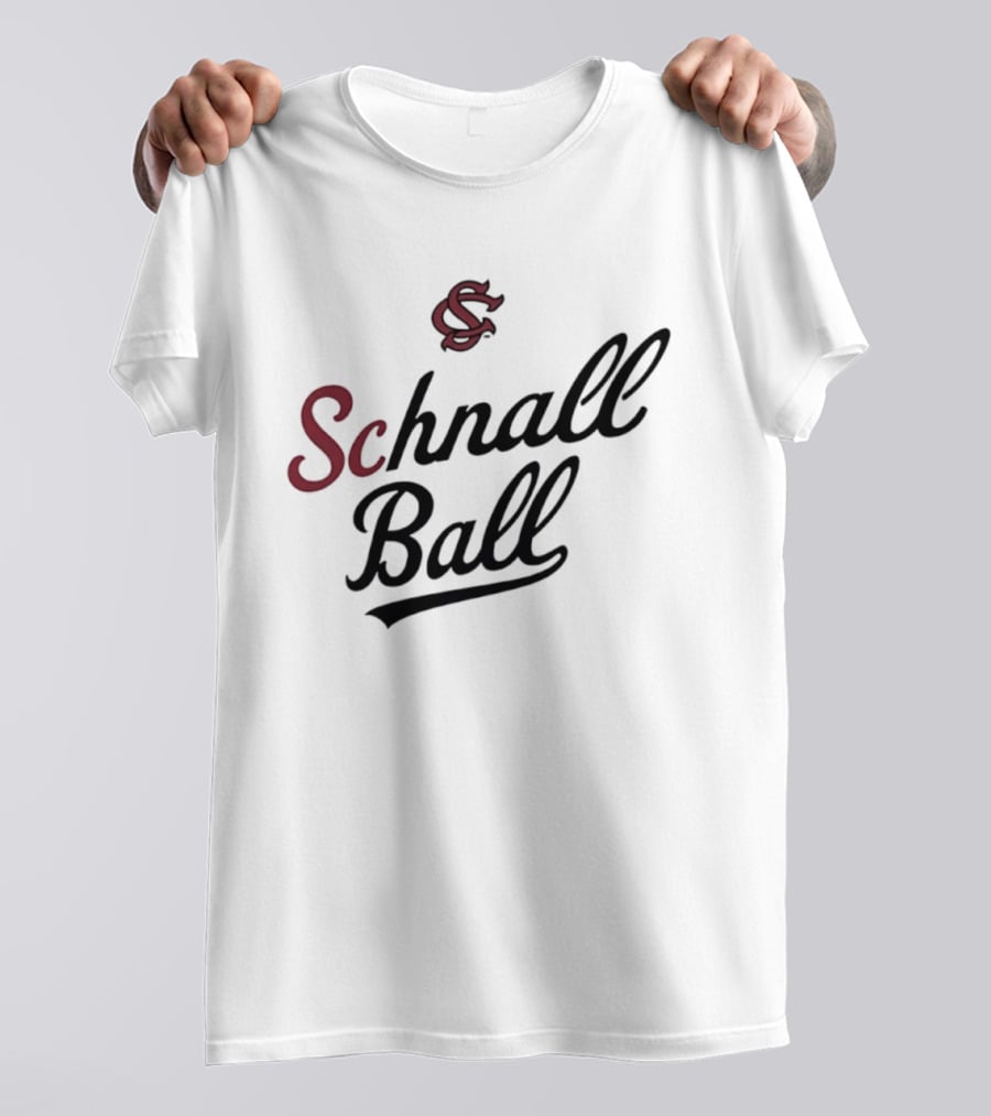 South Carolina Schnall Ball SC Gamecocks T-Shirt