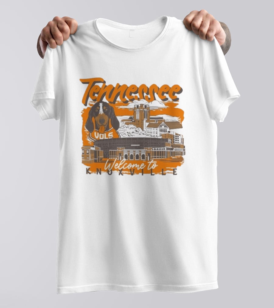 Tennessee Vols Welcome To Knoxville Smokey T-Shirt