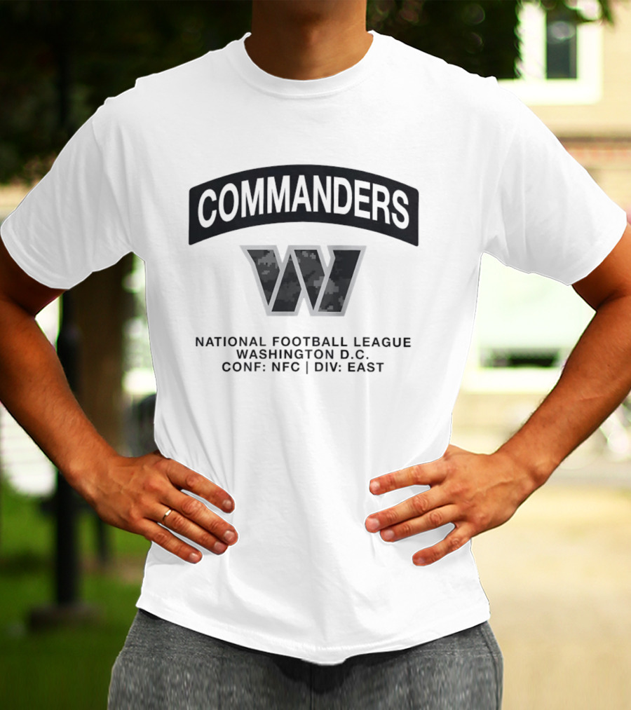 Commanders Washington D.C. NFC East National Football League T-Shirt