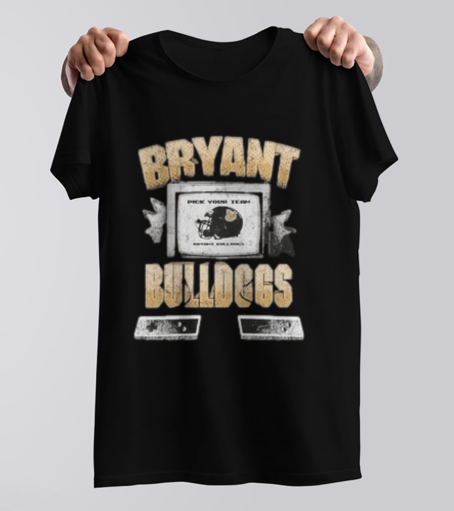 Bryant Bulldogs Pick Your Team Video Game Football Helmet T-Shirt