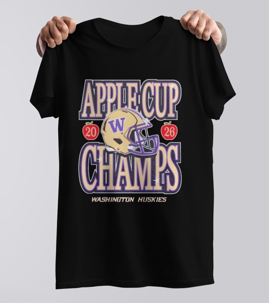 Washington Huskies Apple Cup 2026 T-Shirt