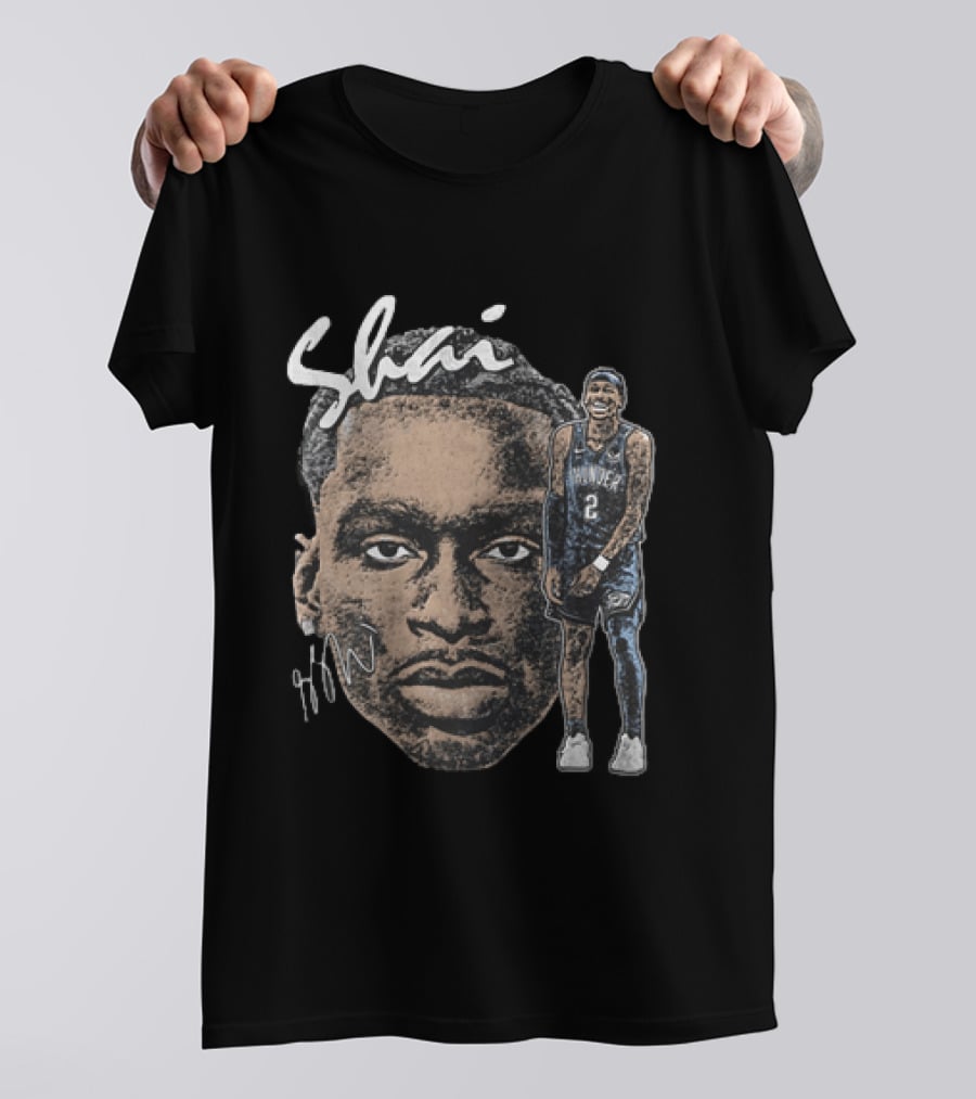 Shai Gilgeous Alexander Oklahoma City Thunder NBA Basketball T-Shirt