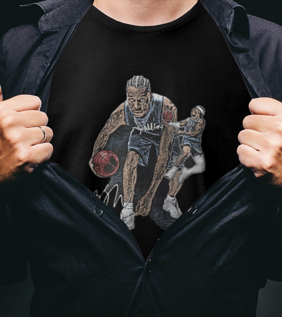 Shai Gilgeous Alexander Basketball Oklahoma City Thunder Signature T-Shirt