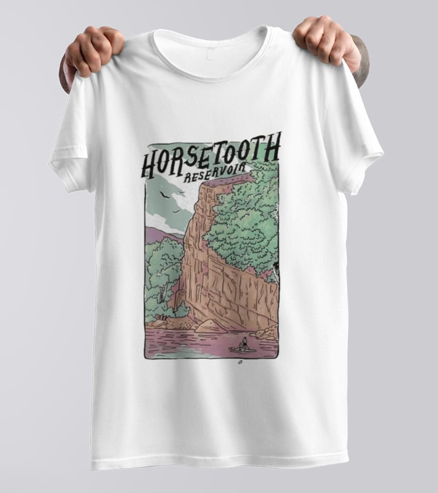 Horsetooth Reservoir Scenic Fort Collins CO T-Shirt