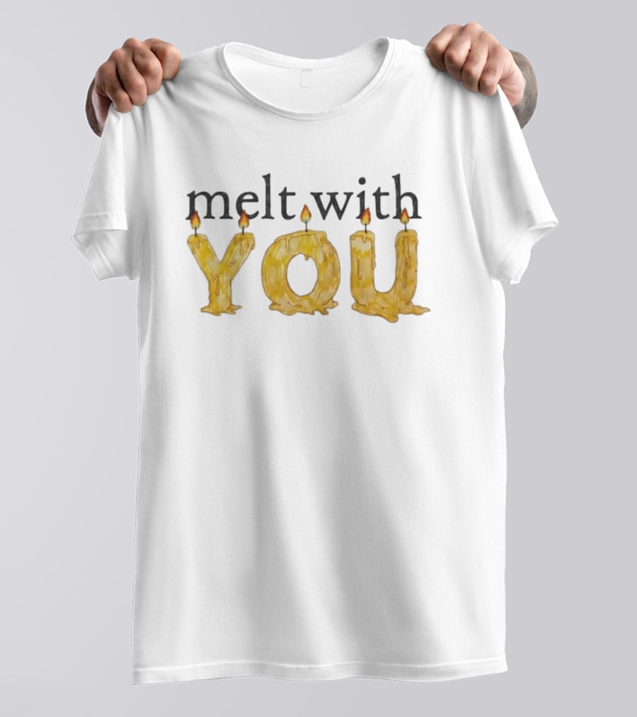 Olivia Rodrigo Melt With You Candle Wax Letters T-Shirt