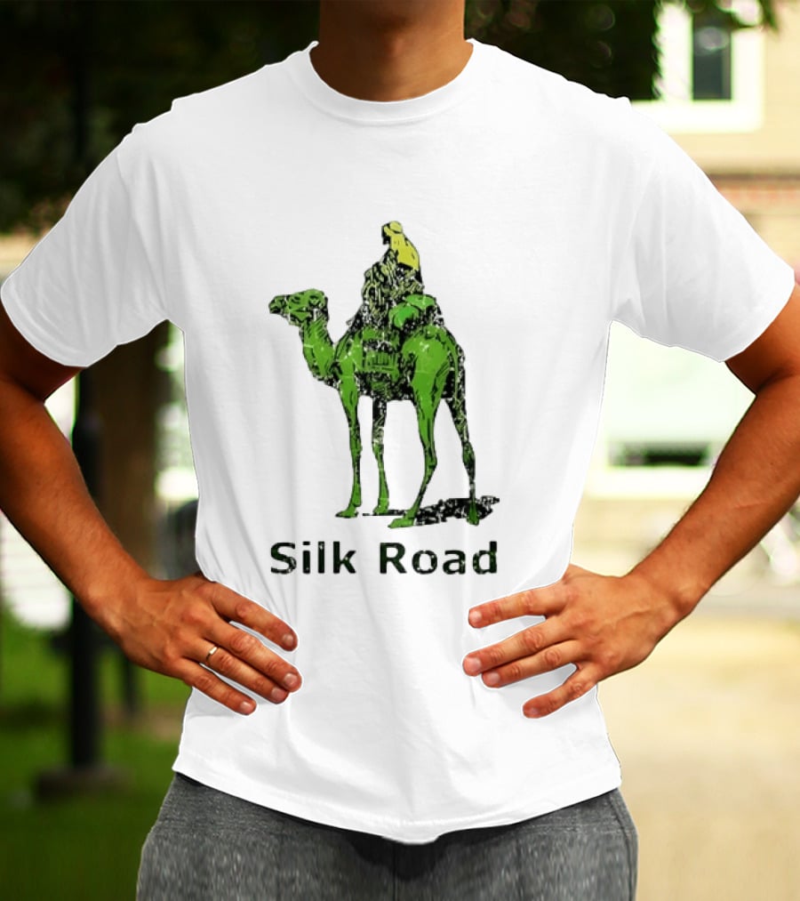 Silk Road Anonymous Marketplace Camel Dark Web T-Shirt