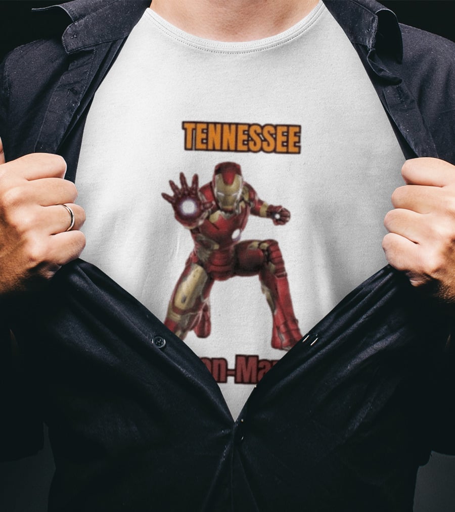 Tennessee Iron Man SEC Superheroes Vols T-Shirt