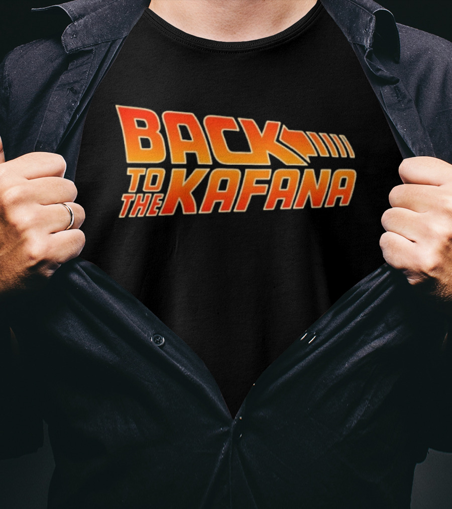 Back To The Kafana Movie Balkan Style Retro Pop Culture T-Shirt