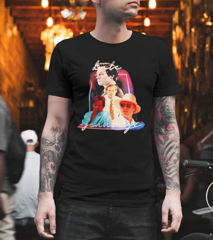 Dale Jennings Actor Retro Pop Art Collage T-Shirt