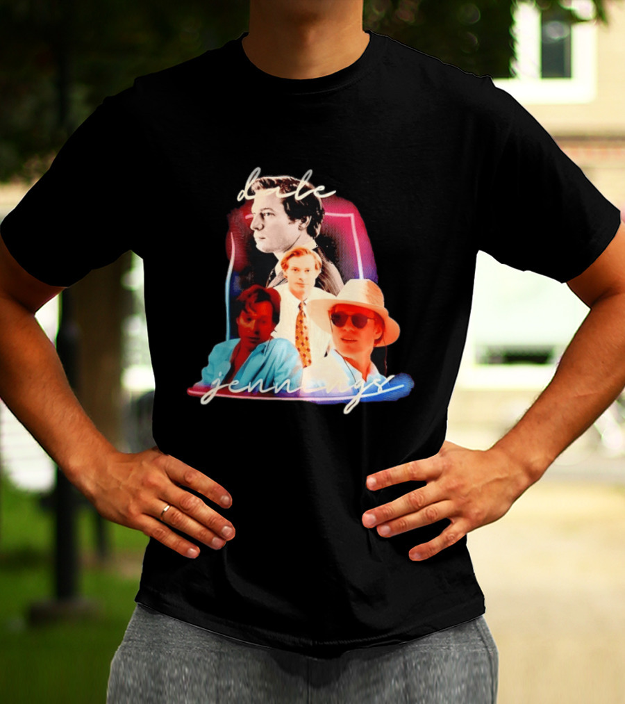Dale Jennings Actor Retro Pop Art Collage T-Shirt