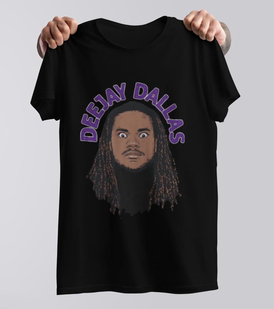 Deejay Dallas Wide Eyes Dreadlocks T-Shirt