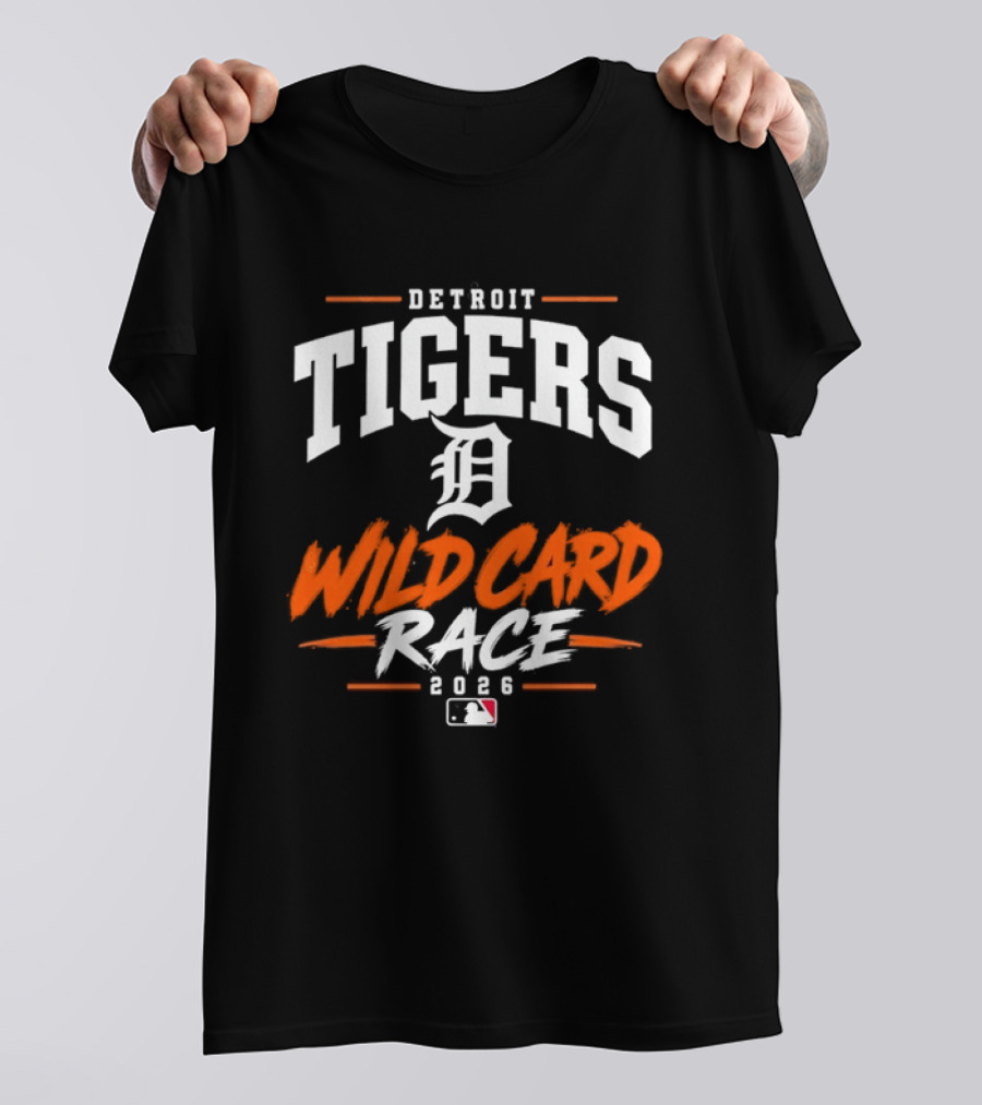 Detroit Tigers Wild Card Race 2026 MLB T-Shirt