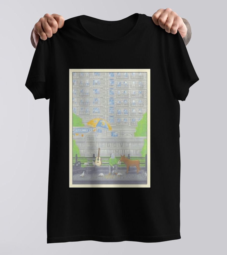 Govt Mule September 23 2026 New York City Concert Street Scene T-Shirt