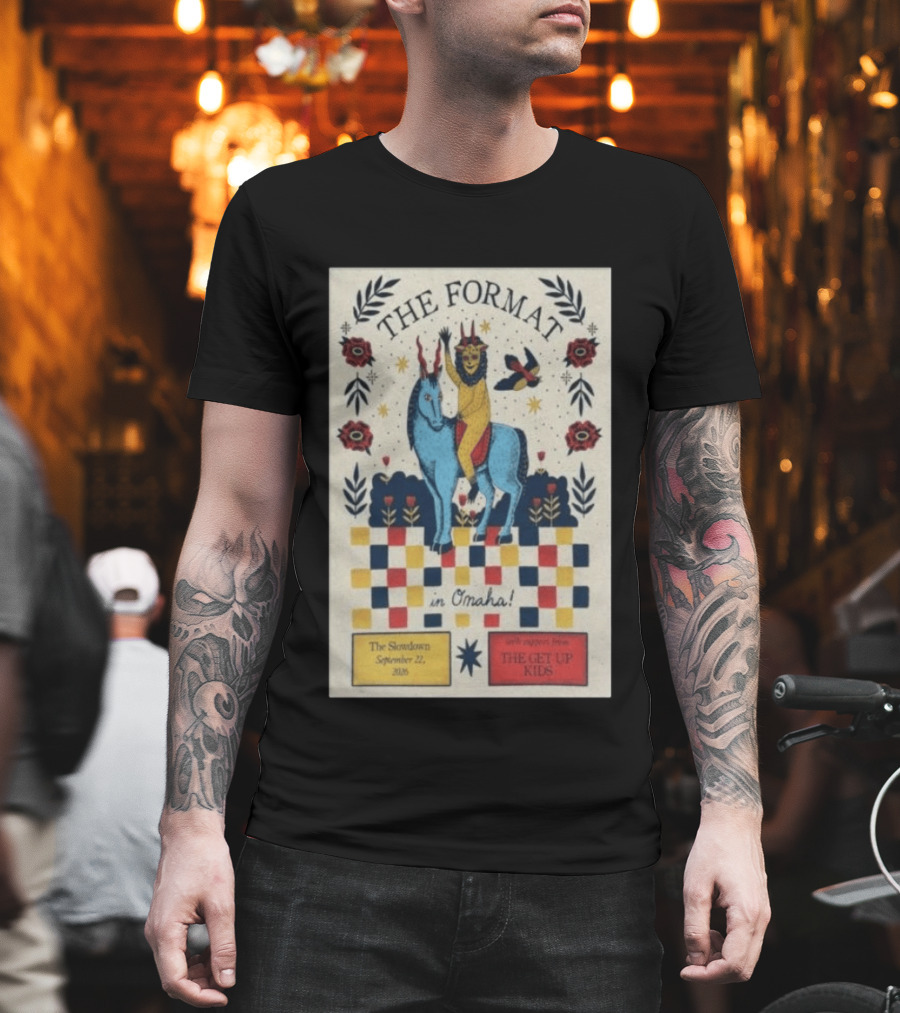 The Format The Slowdown Omaha September 22 2026 With The Get Up Kids T-Shirt
